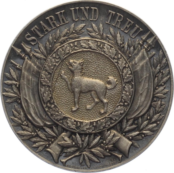 1897 Liechtensteig - Silber - Kantonales Schützenfest